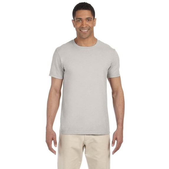 Gildan Adult Softstyle T-Shirt - ICE GREY - 2XL
