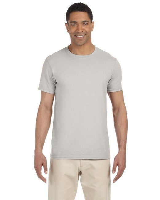 Gildan Adult Softstyle T-Shirt - ICE GREY - S - Walmart.com