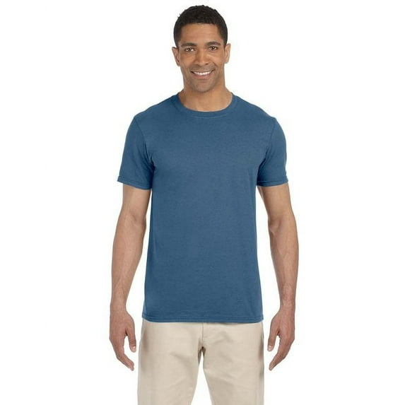 Gildan Adult Softstyle T-Shirt - INDIGO BLUE - 3XL