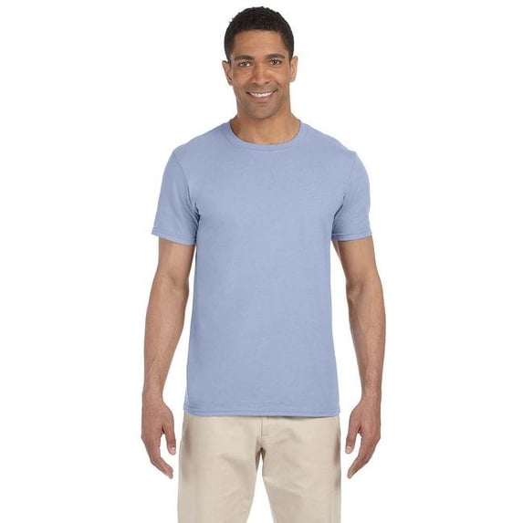 Gildan Adult Softstyle T-Shirt - LIGHT BLUE - L