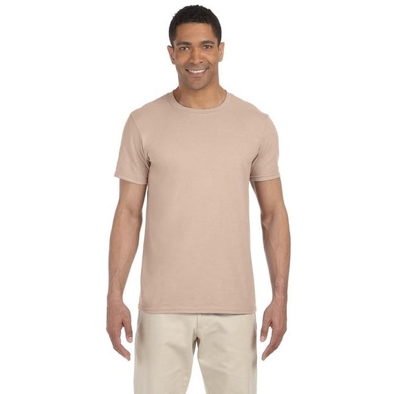 Gildan Adult Softstyle T-Shirt - SAND - 4XL