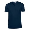 Gildan Men's Softstyle Fitted V-Neck Short Sleeve T-Shirt - Walmart.com