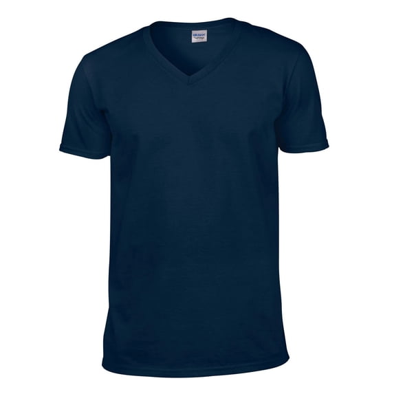 Gildan Adult Softstyle V Neck T-Shirt