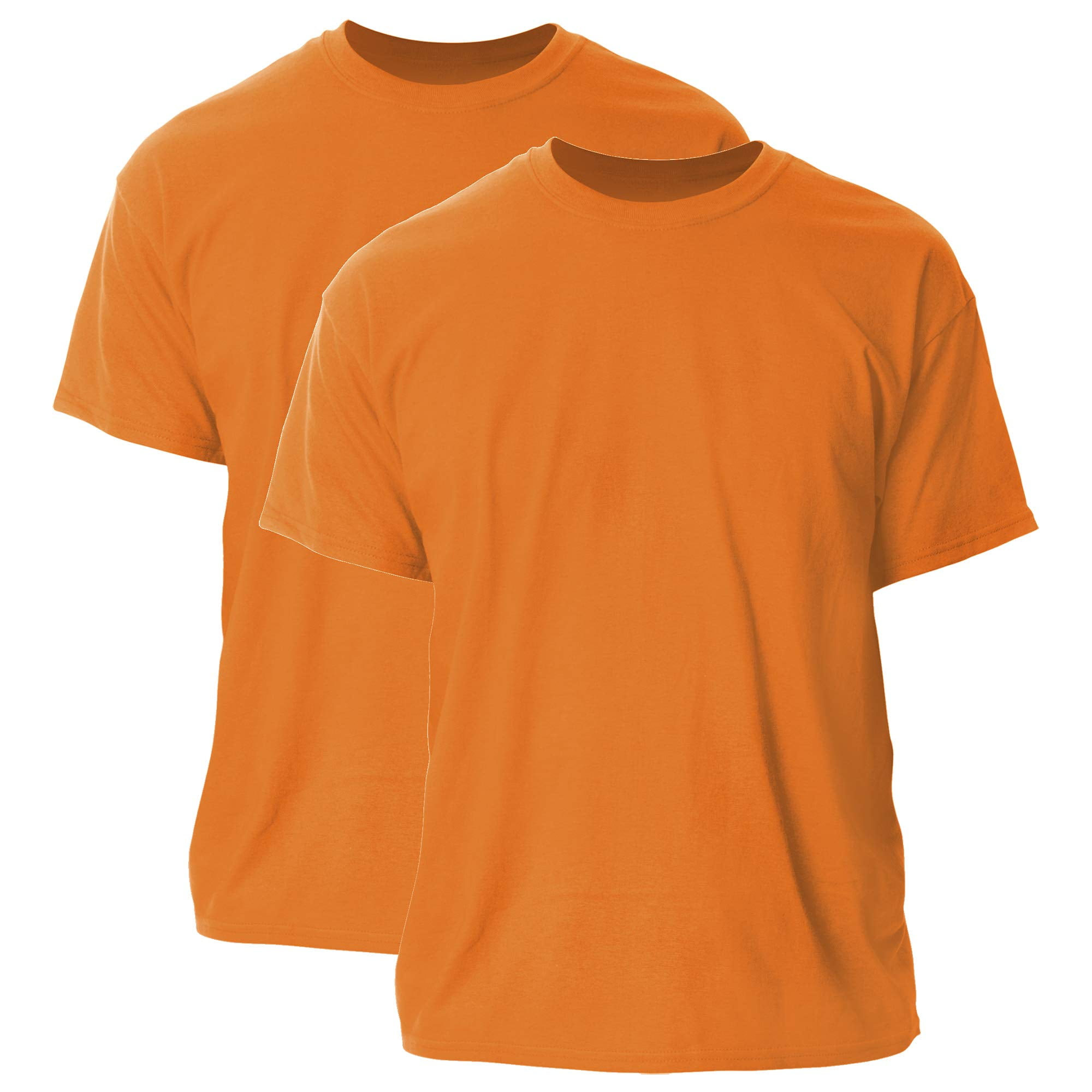 Gildan Adult Ultra Cotton T Shirt Style G2000 Multipack Orange 2