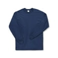 thumbnail image 1 of Gildan Adults' L/S T-Shirt - navy, xxl (Big Girls), 1 of 1