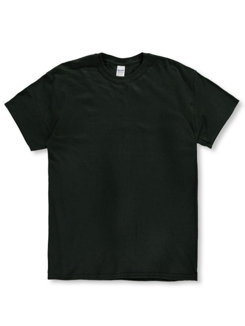 Gildan Adults' Unisex T-Shirt (Adult Sizes S – 4XL) Color: black