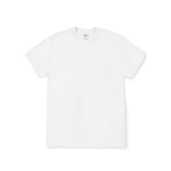 Gildan Adults' Unisex T-Shirt (Adult Sizes S – 4XL) Color: white Size: xxl