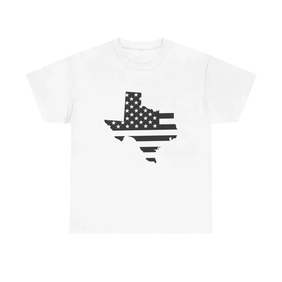 Gildan American Flag Texas T-Shirt