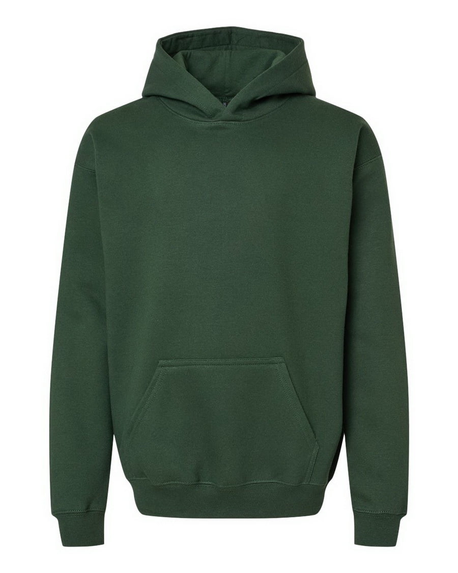 MCM★素敵!Jungle Green Cotton Removable Hood Sweatshirt Gildan B00960544 Softstyle Youth Midweight Hooded Sweatshirt