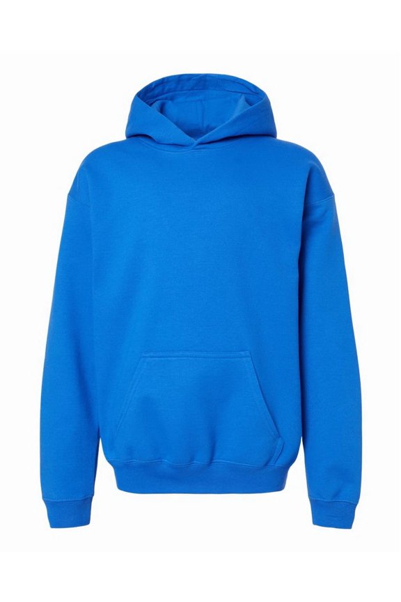 Softstyle Youth Midweight Hooded Sweatshirt