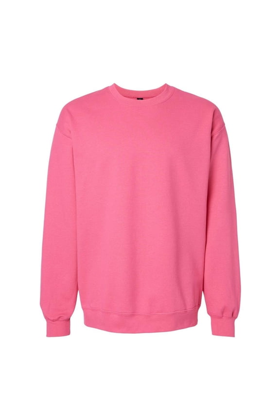 B24060306 Softstyle Midweight Crewneck Sweatshirt, Pink Lemonade - Extra Large