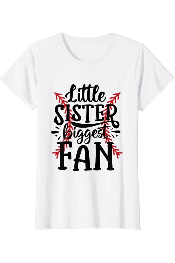 Baseball Sister Girl WoBaseball Love Baseball Player T-Shirt Gift for Men Women Unisex Tee