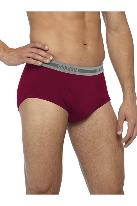 Big Adult Men's Premium Cotton Brief, 5 Pack, Sizes S-2XL, 2-XL