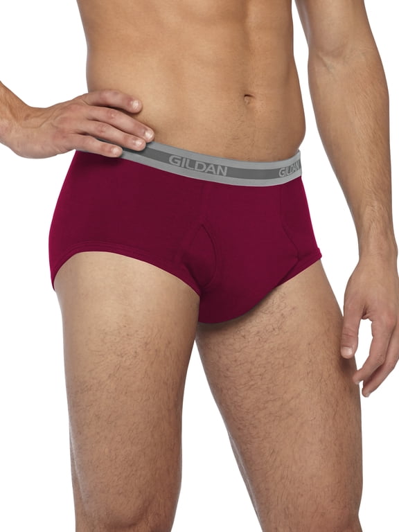 Big Adult Men's Premium Cotton Brief, 5 Pack, Sizes S-2XL, 2-XL