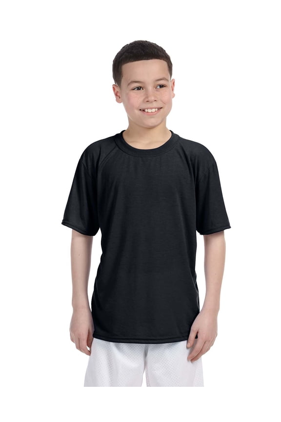 Big Boy's Performance Jersey Knit Wicking T-Shirt, Style G42000B