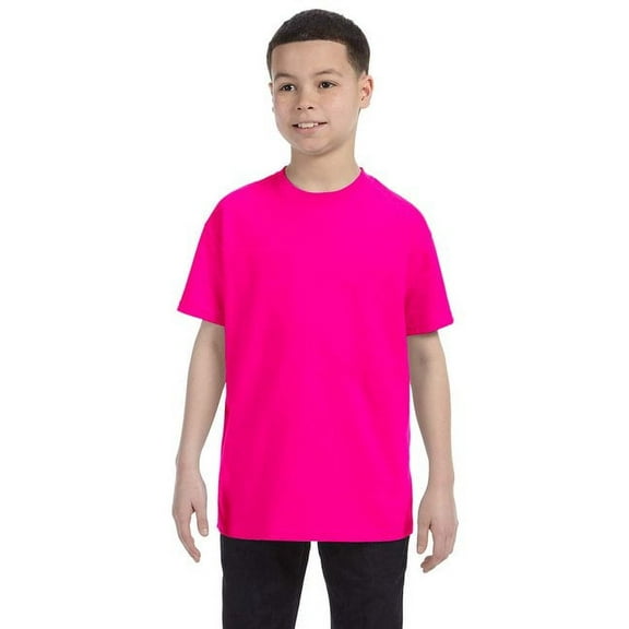 Gildan Big Boys Crewneck Short Sleeve athletic shirts