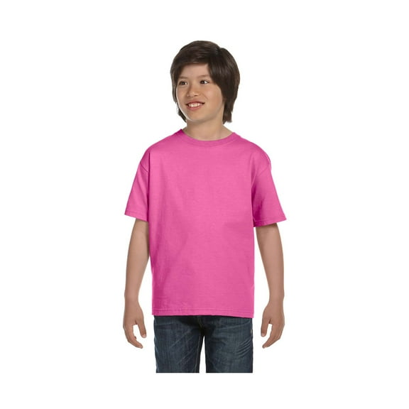 Gildan Big Boys Dryblend Preshrunk 3/4 Inch Collar T-Shirt, Style G8000B