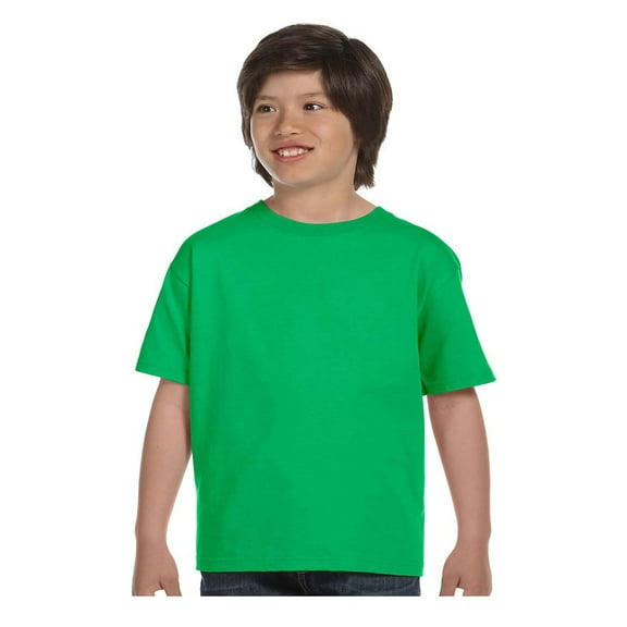 Gildan Big Boys Dryblend Preshrunk 3/4 Inch Collar T-Shirt, Style G8000B