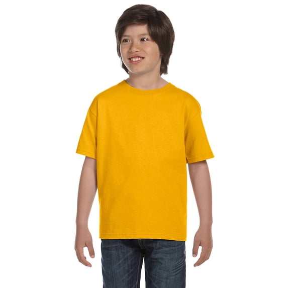 Gildan Big Boys Dryblend Preshrunk 3/4 Inch Collar T-Shirt, Style G8000B