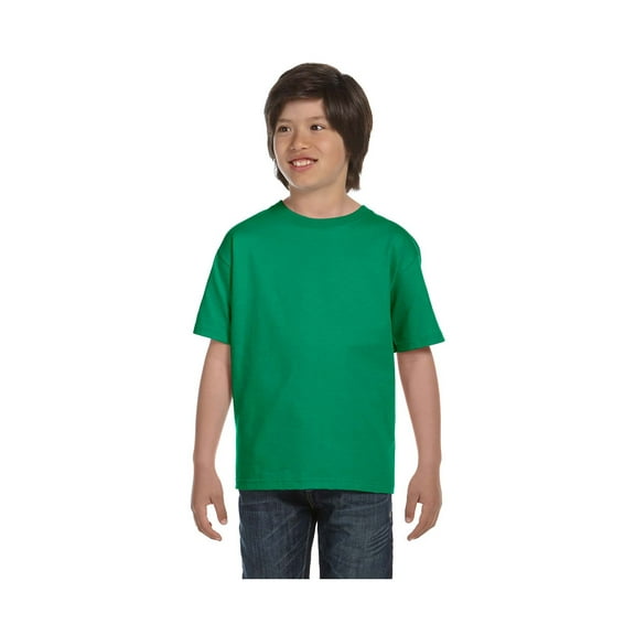 Gildan Big Boys Dryblend Preshrunk 3/4 Inch Collar T-Shirt, Style G8000B