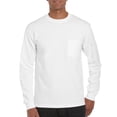 thumbnail image 1 of Gildan Big mens classic long sleeve pocket t-shirt, 2xl, 1 of 2
