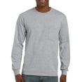 thumbnail image 1 of Gildan Big mens classic long sleeve pocket t-shirt, 2xl, 1 of 2