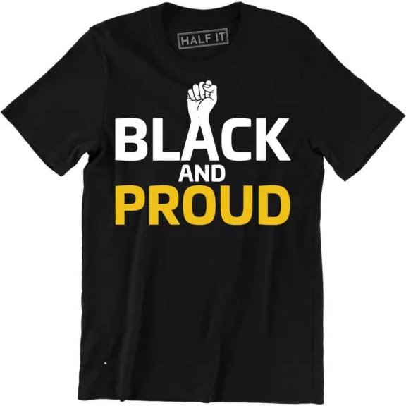 Gildan Black And Proud Shirt - Unity Civil Rights Men's T-Shirt