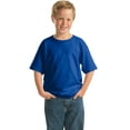 thumbnail image 1 of Gildan Boy's 100 Percent Cotton Short Sleeve Taped Neck T-Shirt - 5000B, 1 of 1