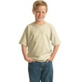 thumbnail image 1 of Gildan Boy's 100 Percent Cotton Short Sleeve Taped Neck T-Shirt - 5000B, 1 of 1
