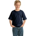 thumbnail image 1 of Gildan Boy's 100 Percent Cotton Short Sleeve Taped Neck T-Shirt - 5000B, 1 of 1