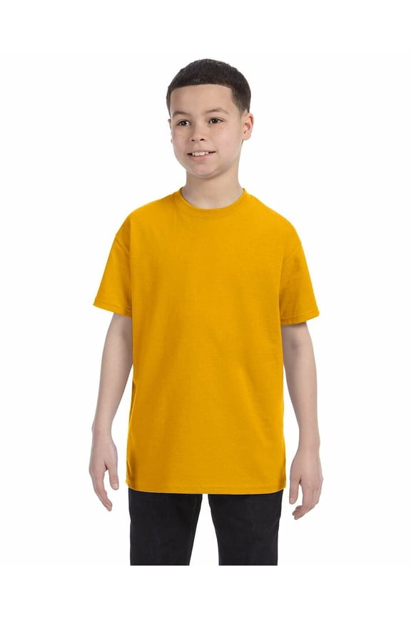 Boy's Crewneck Short Sleeve Cotton T-Shirt