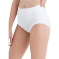 thumbnail image 1 of Hanes Women's Cotton White Brief 10-Pack, Style PW40WH, 1 of 5