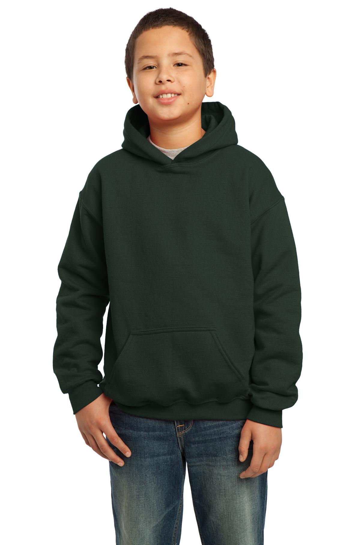 Gildan Men's Pouch Pocket Hooded Sweatshirt - 8 Oz, 50/50 Blend, Double-Lined Hood, S-5X