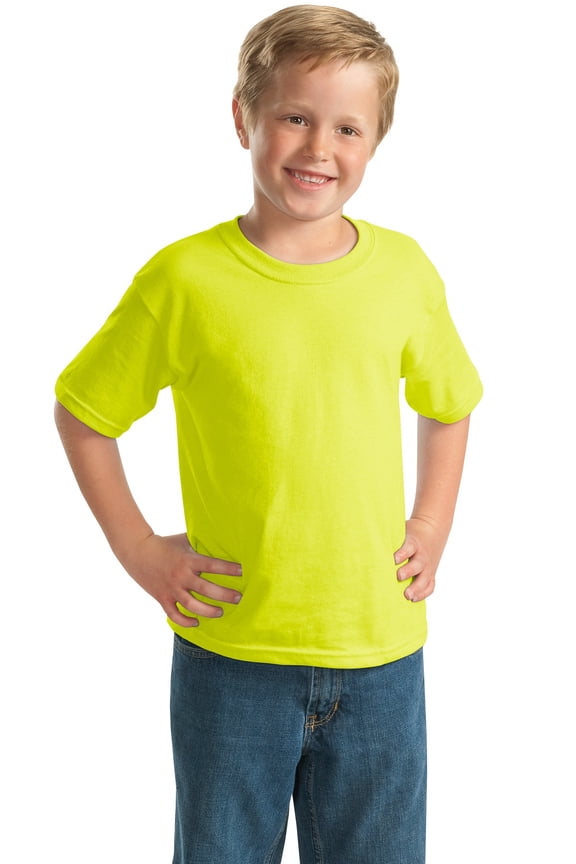 Boys 100 Percent Cotton Short Sleeve T-Shirt. 2000B
