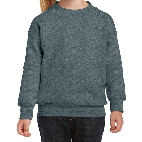 Gildan Boys/Girls Heavy Blend Drop Shoulder Sweatshirt