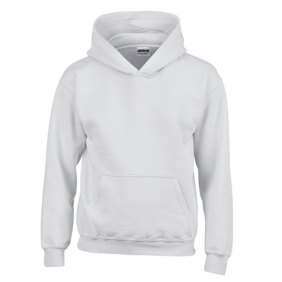 Gildan Boys/Girls Plain Heavy Blend Hoodie