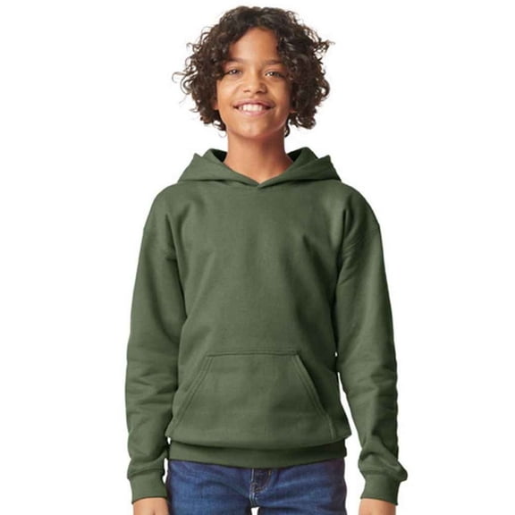 Gildan Boys/Girls Soft Touch Midweight Hoodie