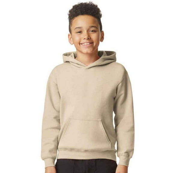 Gildan Boys/Girls Softstyle Plain Midweight Hoodie