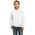 thumbnail image 1 of Gildan Boys Long Sleeve Front Pouch Pocket Hooded Sweatshirt. 18500B, 1 of 1