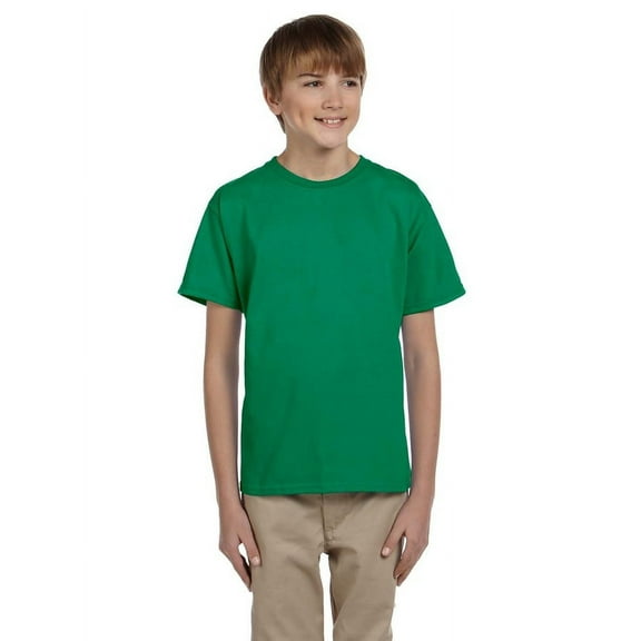 Gildan Boys Ultra Cotton Seamless Collar T-shirt G200B