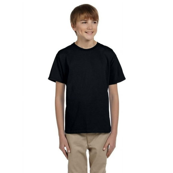 Gildan Boys Ultra Cotton Seamless Collar T-shirt G200B