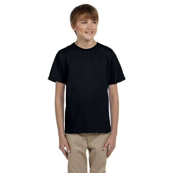 Gildan Boys Ultra Cotton Seamless Collar T-shirt G200B