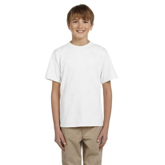 Gildan Boys Ultra Cotton Seamless Collar T-shirt G200B