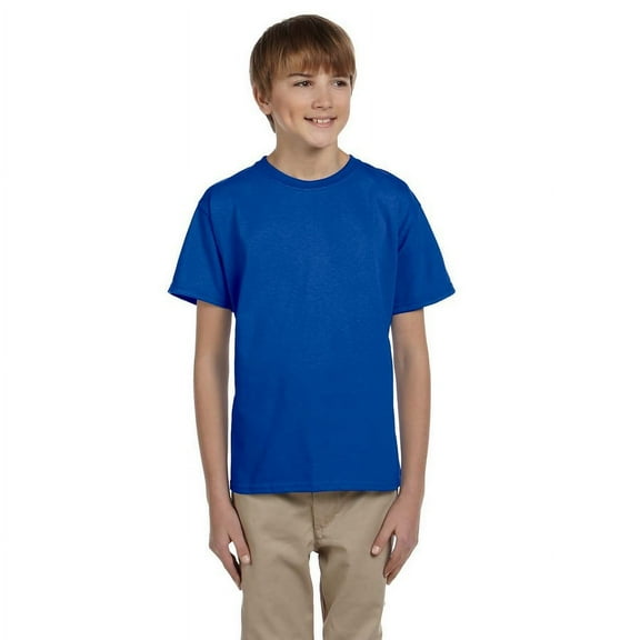 Gildan Boys Ultra Cotton Seamless Collar T-shirt G200B