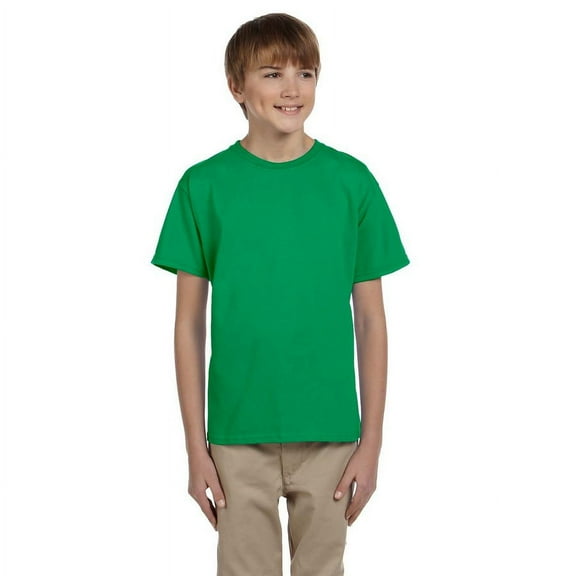 Gildan Boys Ultra Cotton Seamless Collar T-shirt G200B