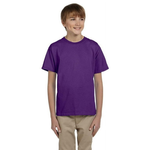Gildan Boys Ultra Cotton Seamless Collar T-shirt G200B