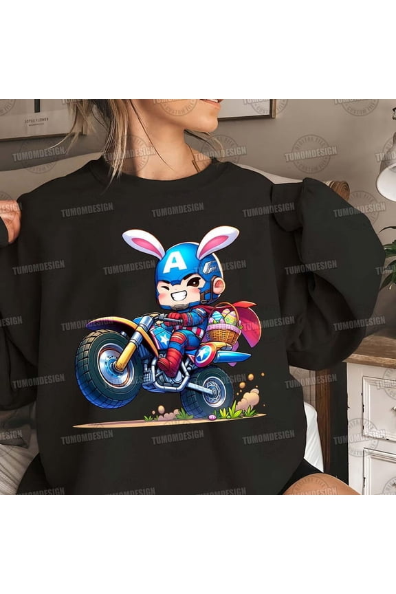 Bundle Chibi Easter Cartoon T-shirt, Easter Superhero Monster Truck T-shirt, Cartoon Easter, Easter, Superhero Character T-shirt