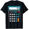 thumbnail image 1 of Gildan Calculator Number Day Math Day School Teacher Costume T-Shirt Gift For Men Women Unisex Tee, 1 of 3