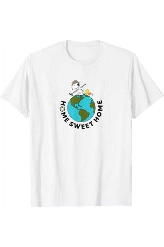 Cartoon - Earth Day Pe@Nut Home Sweet Home Hot Trending T-Shirt Unisex S To 5Xl