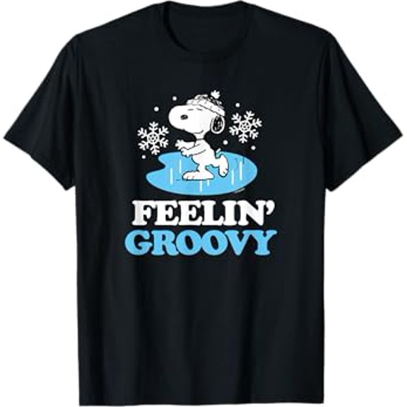Gildan Cartoon - Pe@Nut Ice Skating And Feelin' Groovy Hot Trending T-Shirt Unisex S To 5Xl